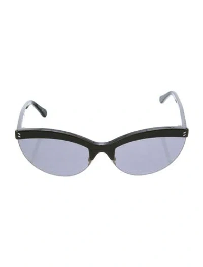 Pre-owned Stella Mccartney Cat-eye Gradient Sunglasses In Green