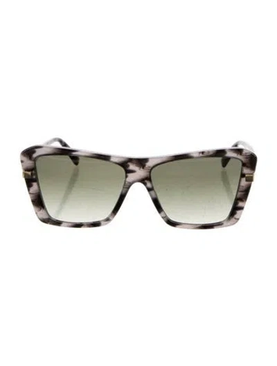 Pre-owned Stella Mccartney Cat-eye Gradient Sunglasses W/ Tags In Gray