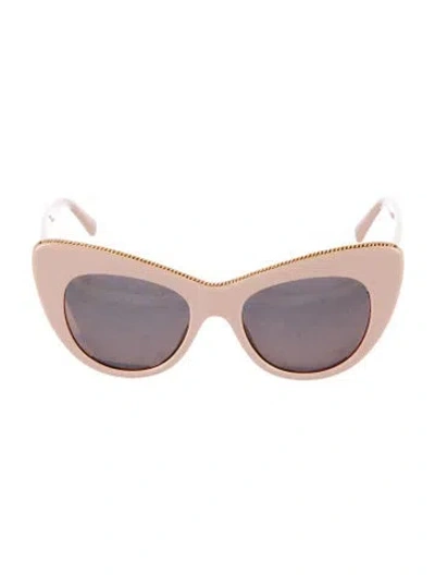 Pre-owned Stella Mccartney Cat-eye Mirrored Sunglasses In Neutral