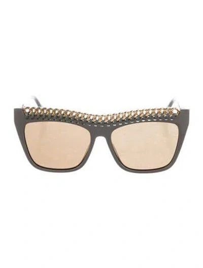 Pre-owned Stella Mccartney Cat-eye Tinted Sunglasses In Gray