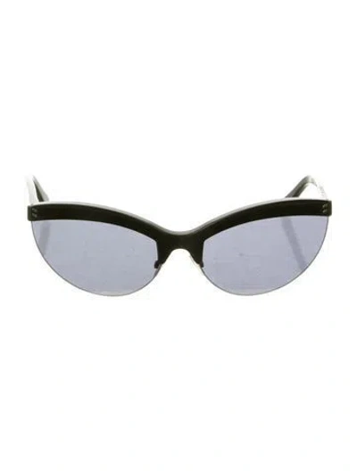 Pre-owned Stella Mccartney Cat-eye Tinted Sunglasses In Green