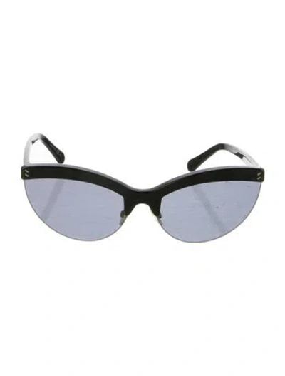 Pre-owned Stella Mccartney Cat-eye Tinted Sunglasses In Green