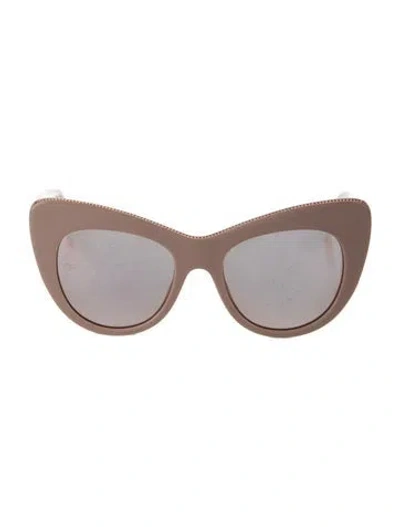 Pre-owned Stella Mccartney Cat-eye Tinted Sunglasses In Neutral