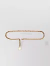 Stella Mccartney Chain Belt Engraved Pendant