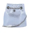 Stella Mccartney Mini Falabella Bucket Bag In Blue