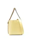 Stella Mccartney Chain-detail Bucket Bag In Yellow