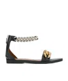 Stella Mccartney 810006w1cu0 Womens Belted Leather Ankle Strap In Multicolor