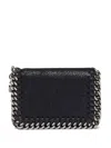Stella Mccartney Chain Detailed Card Holder In Black