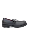 Stella Mccartney Chain Detailed Slip-on Loafers In Black