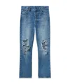 Stella Mccartney Falabella Knees Bootcut Jeans In Blue