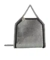 Stella Mccartney Falabella Tiny Bag Mirror Hotfix In Metallic