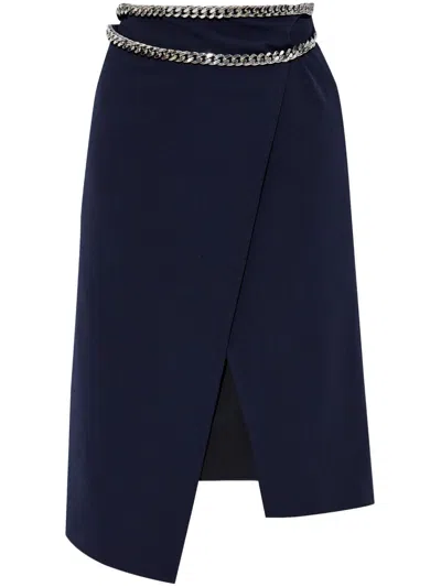 STELLA MCCARTNEY CHAIN-EMBELLISHED SKIRT
