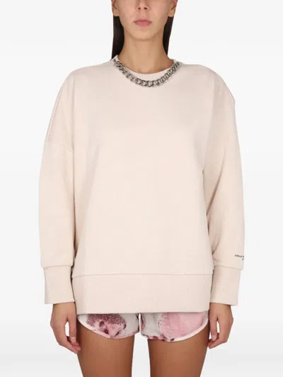 Stella Mccartney Stella Mc Cartney Falabella Sweatshirt In Neutral