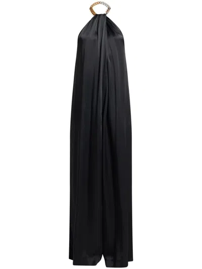 Stella Mccartney Jumpsuit With Chain In Black