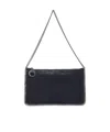 Stella Mccartney Womens Black Falabella Pochette Faux-leather Shoulder Bag In Black