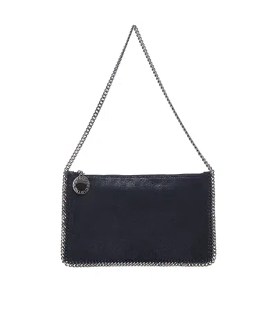 STELLA MCCARTNEY STELLA MCCARTNEY FALABELLA LOGO CHARMED SHOULDER BAG