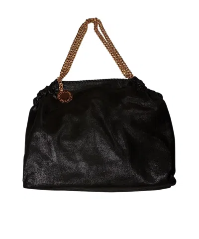Stella Mccartney Chain Handbag In Black