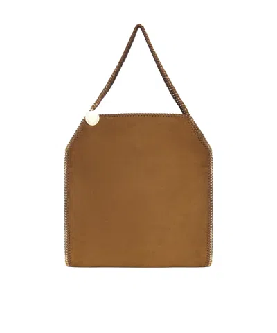 Stella Mccartney Chain Handbag In Brown