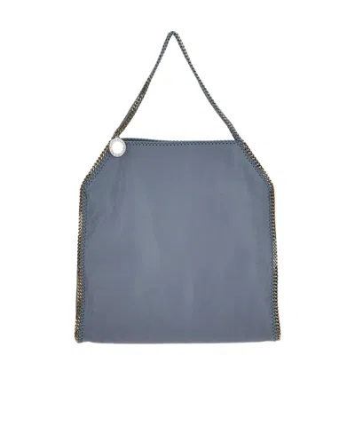 Stella Mccartney Chain Handbag In Gray