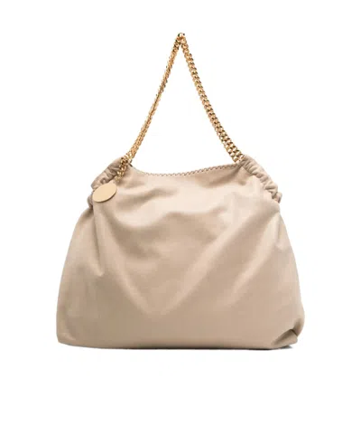 Stella Mccartney Chain Handbag In Nude