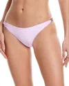 Stella Mccartney Chain Link Bikini Bottom In Purple