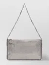 Stella Mccartney Chain-link Metallic Rectangular Shoulder Bag