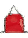 Stella Mccartney Chain-link Tote Bag In Red