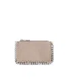 Stella Mccartney Chain-linked Zipped Purse In Nude