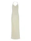 Stella Mccartney Chain-neck Maxi Dress In Neutral