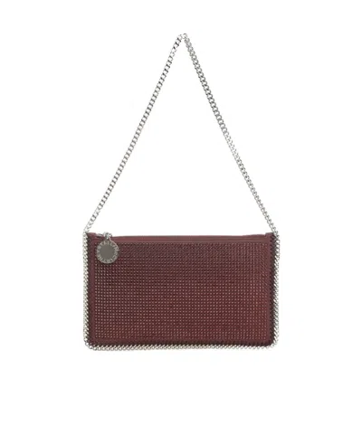 STELLA MCCARTNEY STELLA MCCARTNEY FALABELLA EMBELLISHED CLUTCH BAG