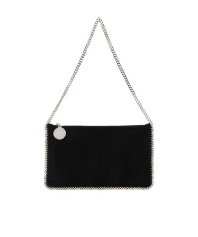 Stella Mccartney Chain Shoulder Bag In Black