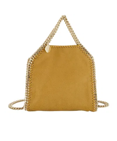 Stella Mccartney Chain Shoulder Bag In Brown