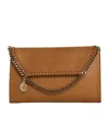 Stella Mccartney Chain Shoulder Bag In Brown
