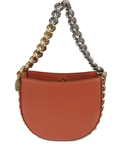 Stella Mccartney Chain-strap Shoulder Bag In White