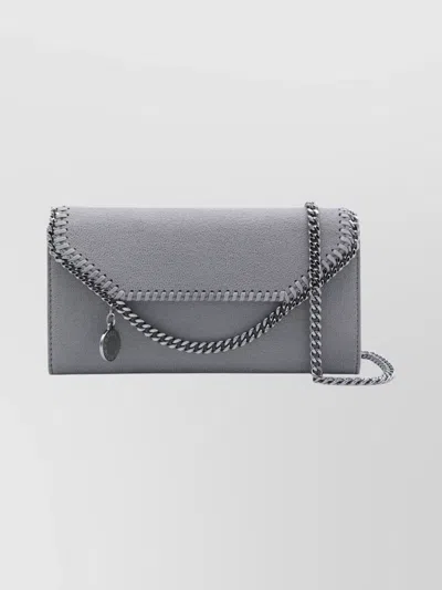 Stella Mccartney Chain Strap Shoulder Bag With Stitch Detailing