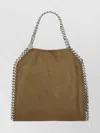 Stella Mccartney Chain Strap Soft Structure Shoulder Bag In Green