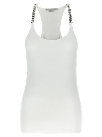 STELLA MCCARTNEY STELLA MCCARTNEY CHAIN STRAPS COTTON TOP