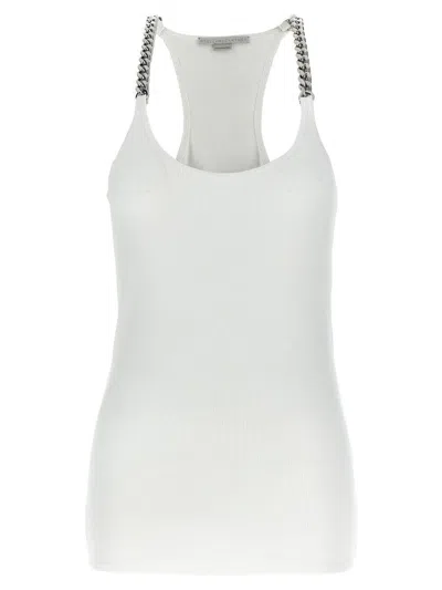 STELLA MCCARTNEY STELLA MCCARTNEY CHAIN STRAPS COTTON TOP