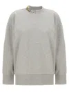 Stella Mccartney Crewneck Organic Cotton Sweatshirt With Chain.