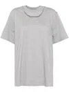 Stella Mccartney Chain T-shirt In Grey