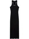 Stella Mccartney Chain Tank Dress In Black