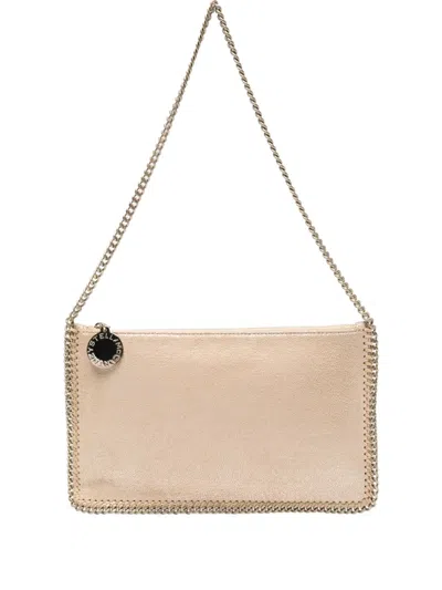 STELLA MCCARTNEY CHAIN-TRIM CLUTCH BAG