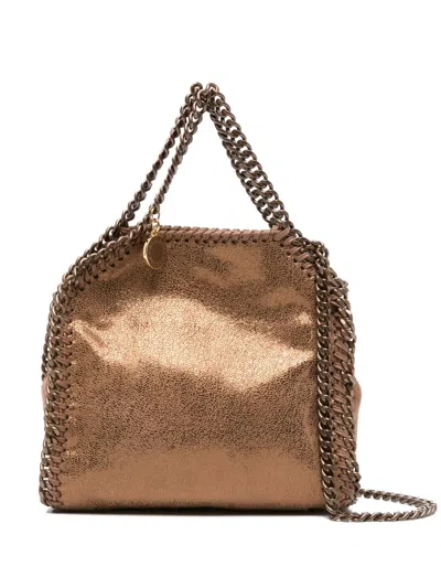 Stella Mccartney Chain-trim Tote Bag In Brown