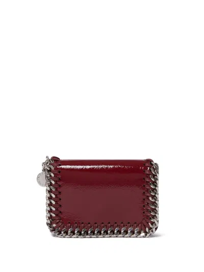 Stella Mccartney Chain-trim Wallet In Rot
