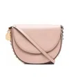 Stella Mccartney Chain-trimmed Shoulder Bag In Nude