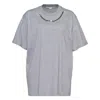 Stella Mccartney Chain T-shirt In Gray
