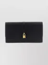 Stella Mccartney Chain Wallet Featuring Detachable Strap In Black