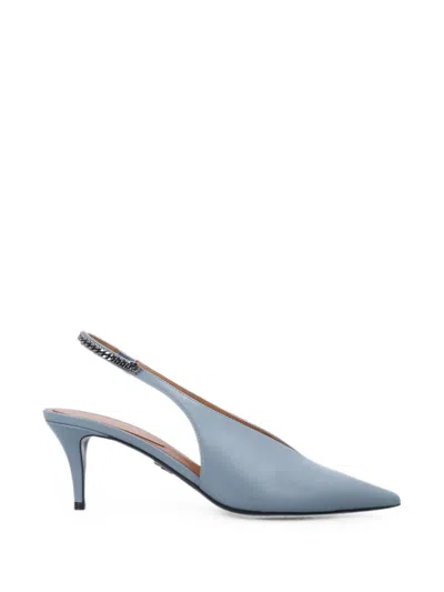 Stella Mccartney Elegant Mini Flat Shoes For Women In Animal Print