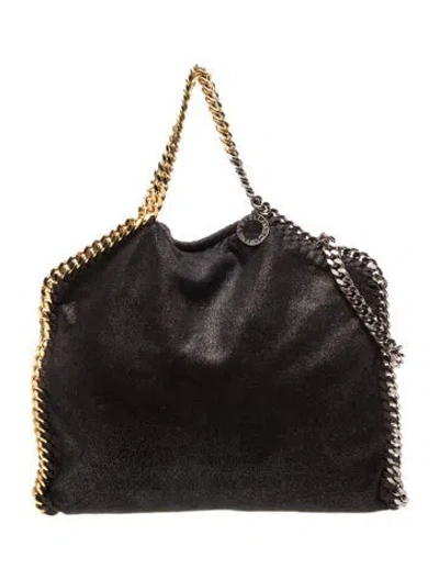 Pre-owned Stella Mccartney Chain-link Tote In Black