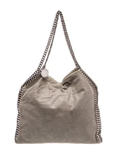 Pre-owned Stella Mccartney Chain-link Tote In Gray